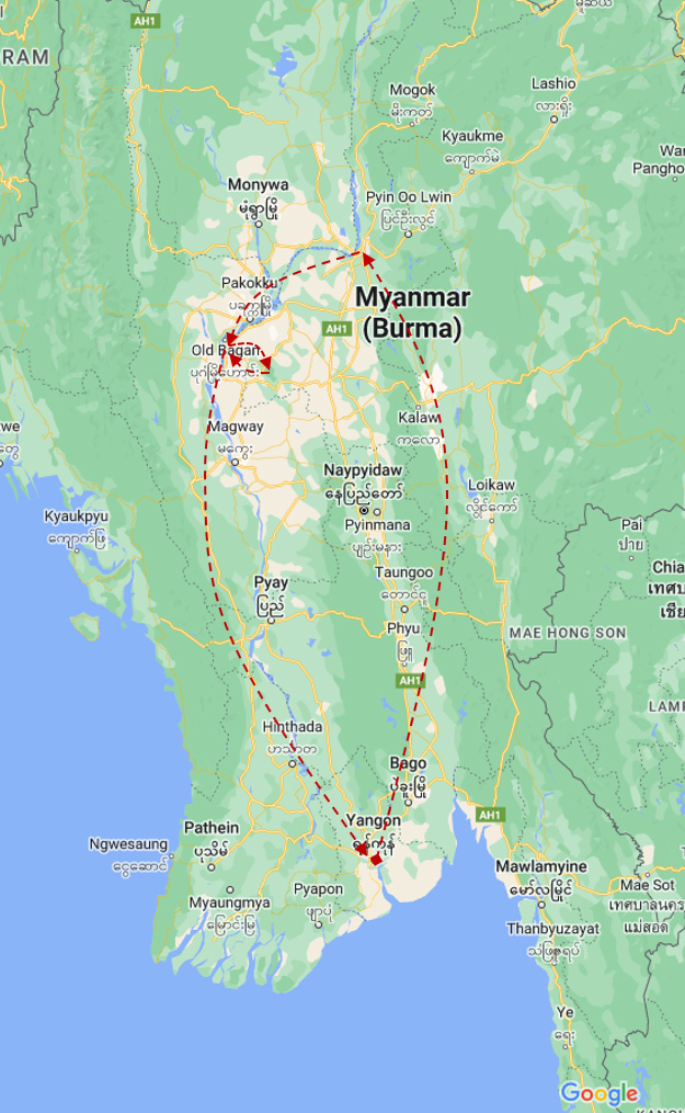 Exploring Myanmar’s Cultural Heartland on Cruise (Thursday departure)